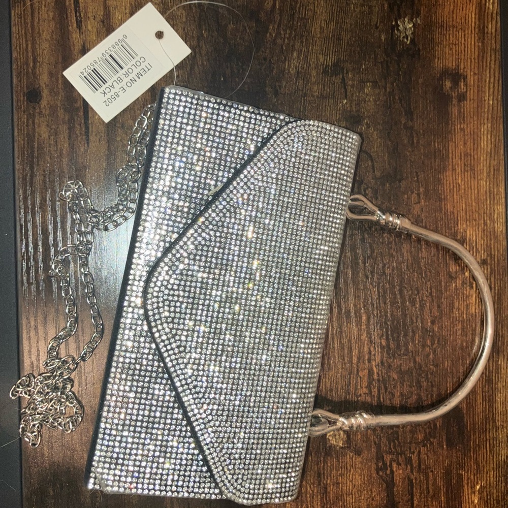 NWT Rhinestone handbag